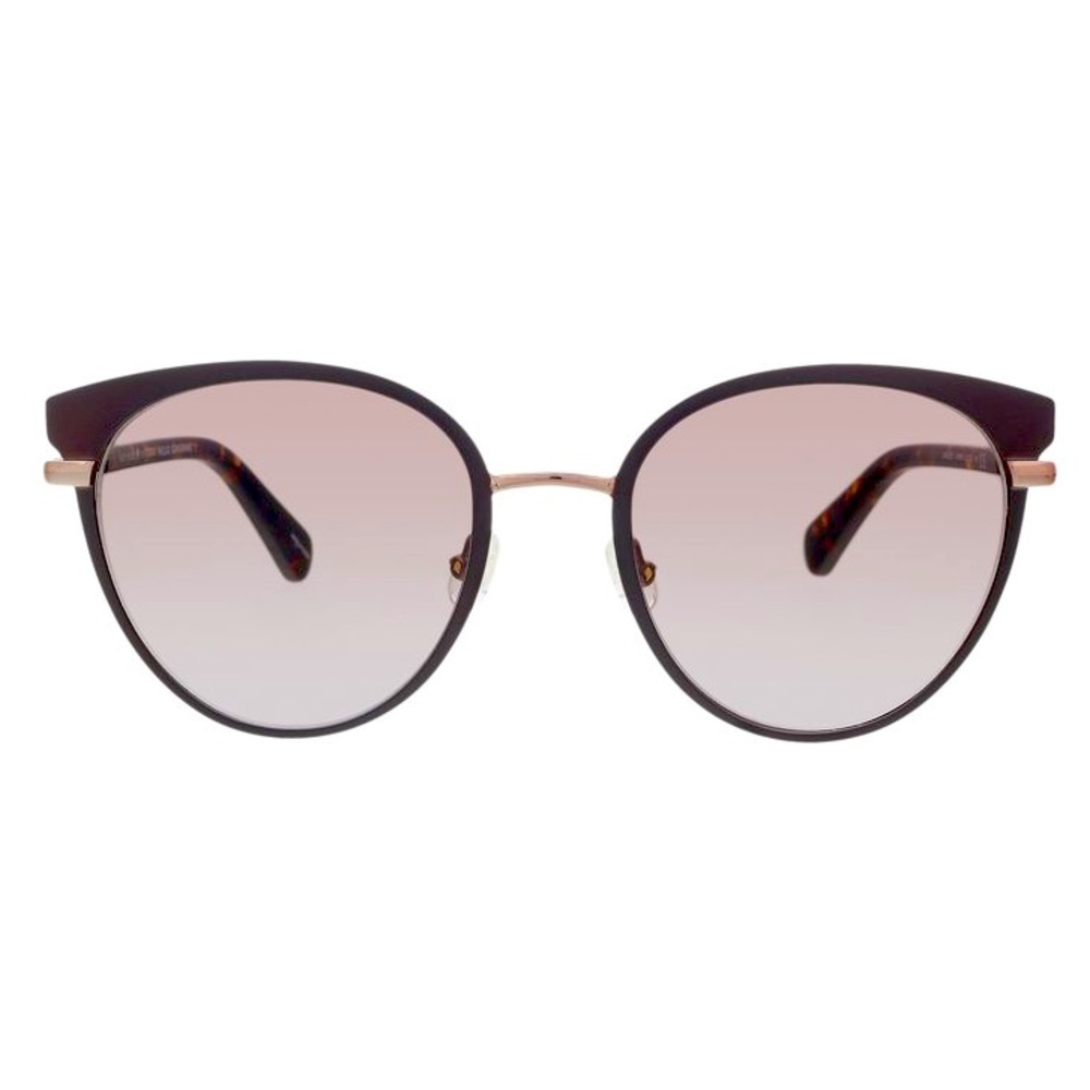 NWT. Kate Spade Janalee Cat eye Sunglasses in Brown Havana